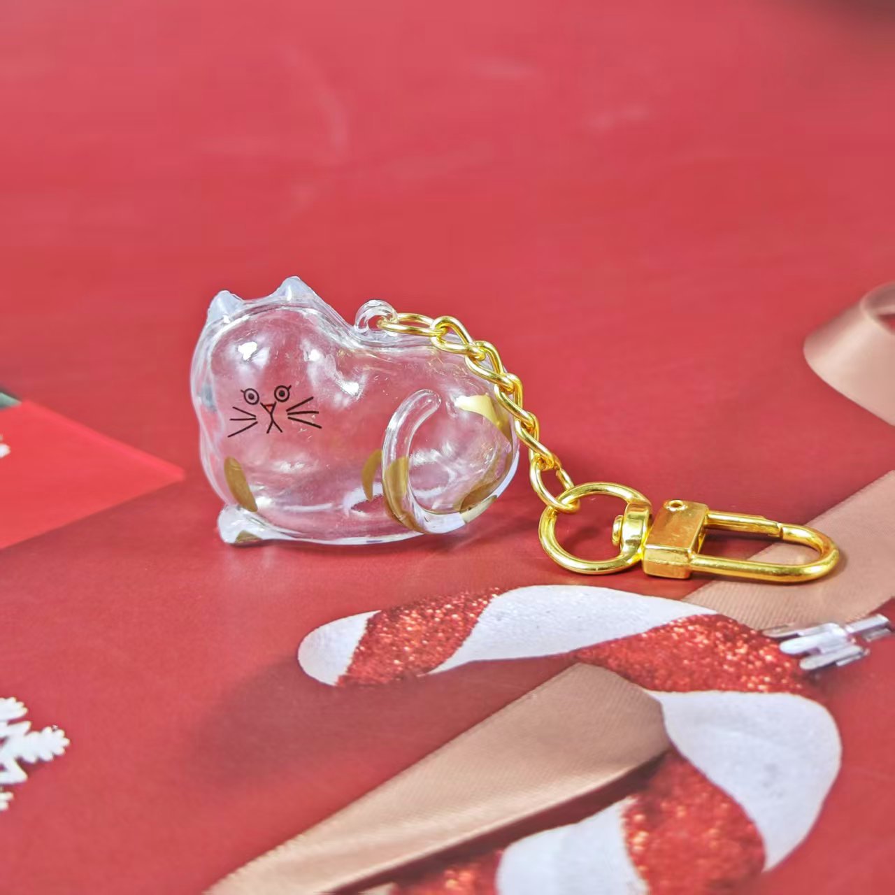 Caja de Almacenamiento Transparente para Pelo de Gato, Popular Transfronterizo, Cápsula para Guardar Pelo de Gato, Bolsa Conmemorativa, Llavero, Colgante para el Cuidado del Gato