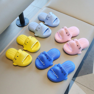 Children's Slippers Boys Summer Parent-Child Indoor Home Soft Bottom Non-Slip Baby 3 Baby EVA Bathroom Dinosaur Slippers