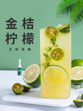 迈谷/ MaiGu 金桔柠檬汁 浓缩青桔果蓉烘焙奶茶店原材料1200g
