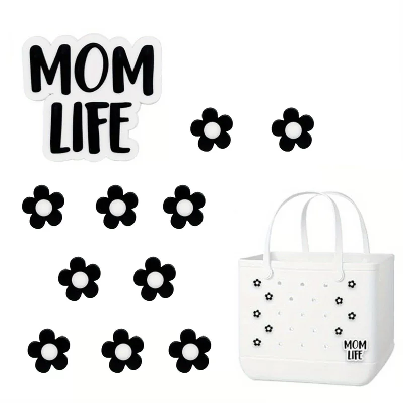 Momlife Mommy пляжная сумка AM, аксессуары, сумка Bogg с отверстиями