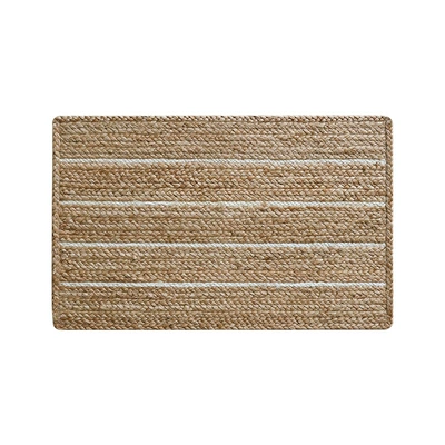 Avtomobil döşəmə paspasları: Natural Jute Hand-Woven Floor
