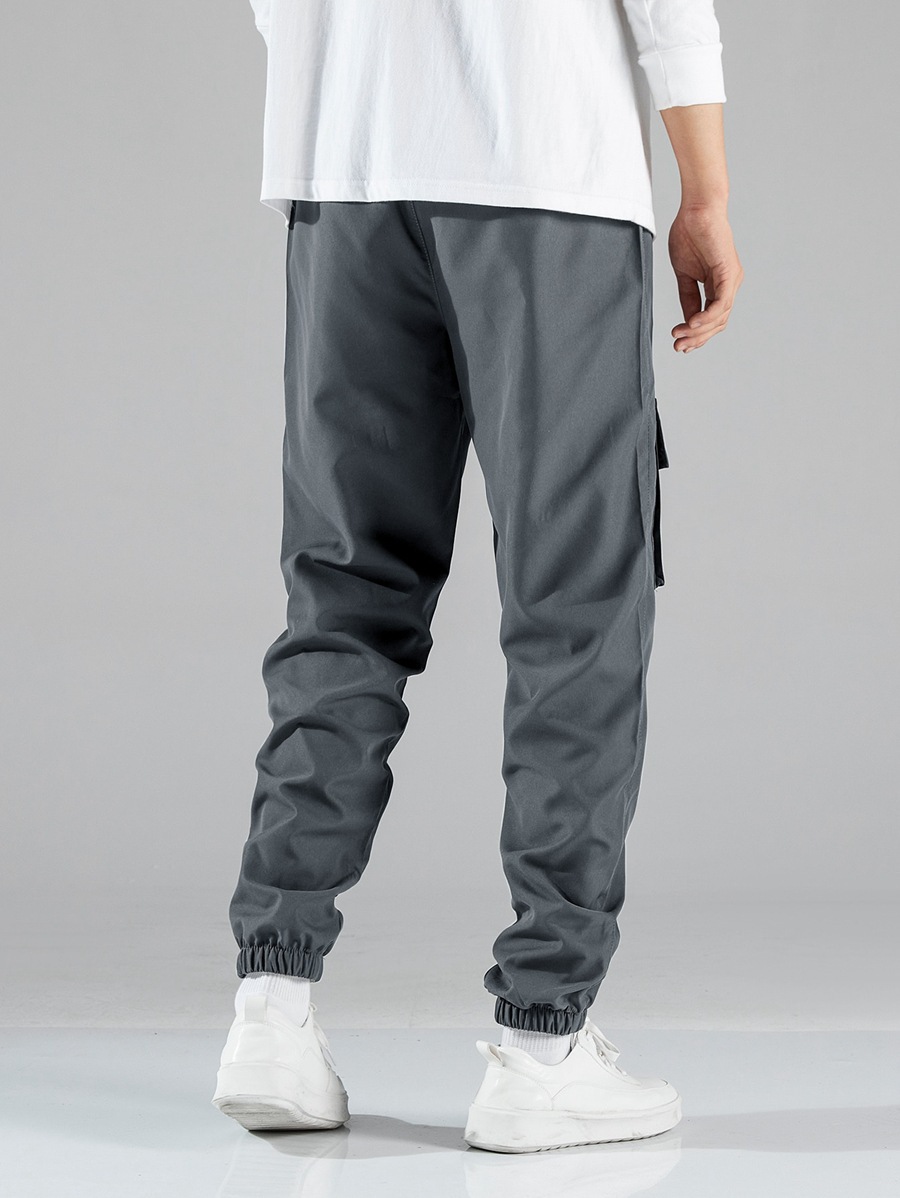 New workwear pants, high street casual multi pocket leggings, men's_voghion.com