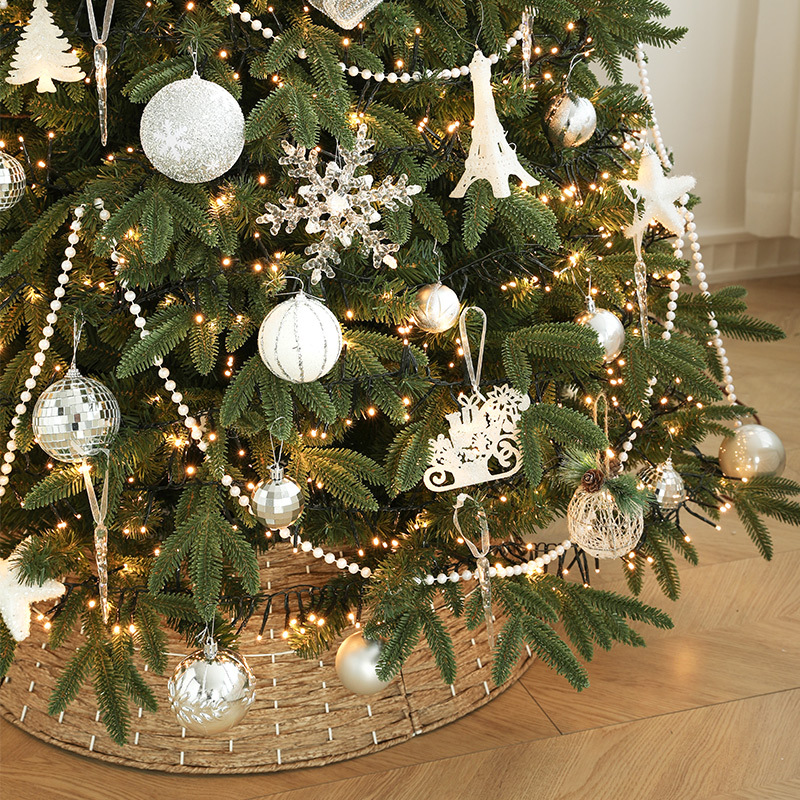Nuevo paquete de árbol de Navidad de PE híbrido de lujo cifrado decoración para el hogar decoración de atmósfera decoración de gran tamaño