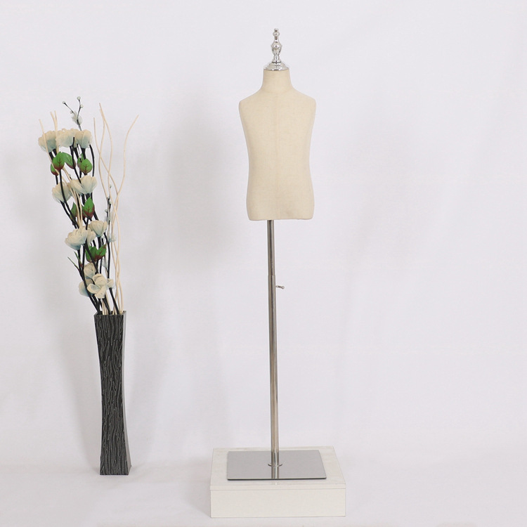 Modelo DE LOS NIÑOS apoyos medio cuerpo soporte con diadema mano ventana pantalla soporte niños y niñas tienda de ropa modelo estante image 14
