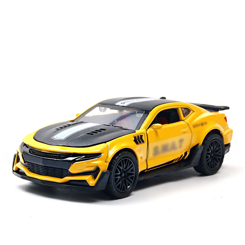 Return fuerza a granel aleación modelo de coche puerta abierta coche de juguete para niños niño decoración de pastel al por mayor