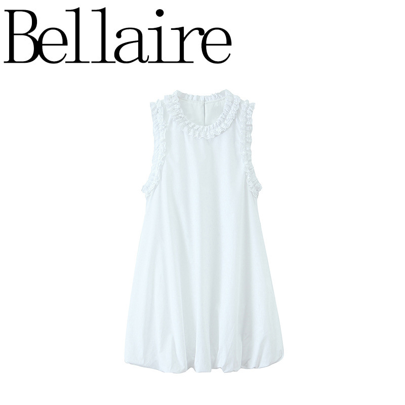 Za Foreign Trade Wholesale European and American Style French Women's Fashion Versatile Layered Decorative Poplin Dress 2313200 Za Foreign Trade Wholesale European and American Style French Women's Fashion Versatile Layered Decorative Poplin Dress 2313200