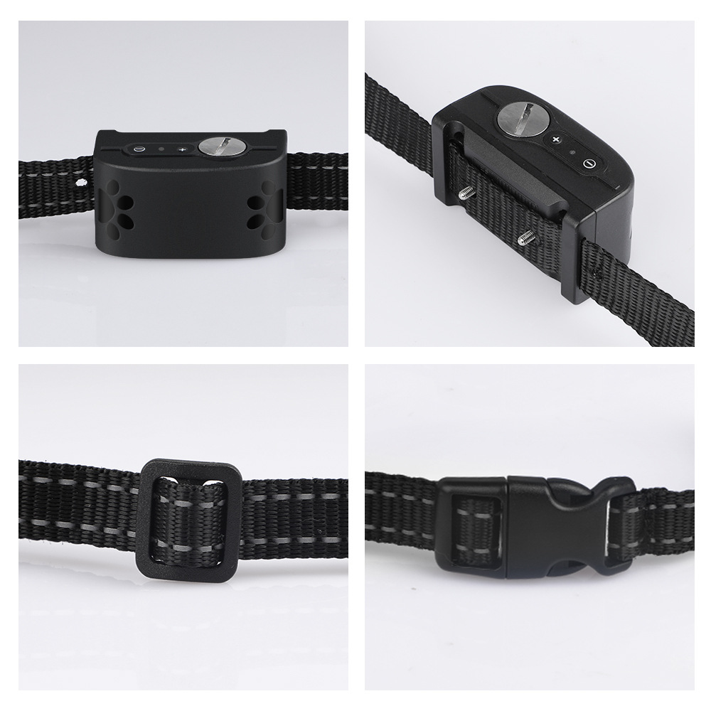 跨境爆款智能止吠器训狗器声音震动防狗叫宠物用品批发防水止吠器