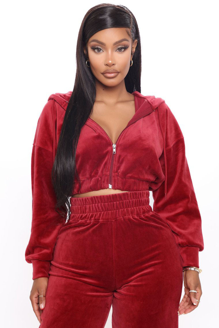 2025 Cross-Border European American Autumn/Winter Women's Clothing Hot Sale Korean Velvet Zipper Jacket And_ecoleips.com