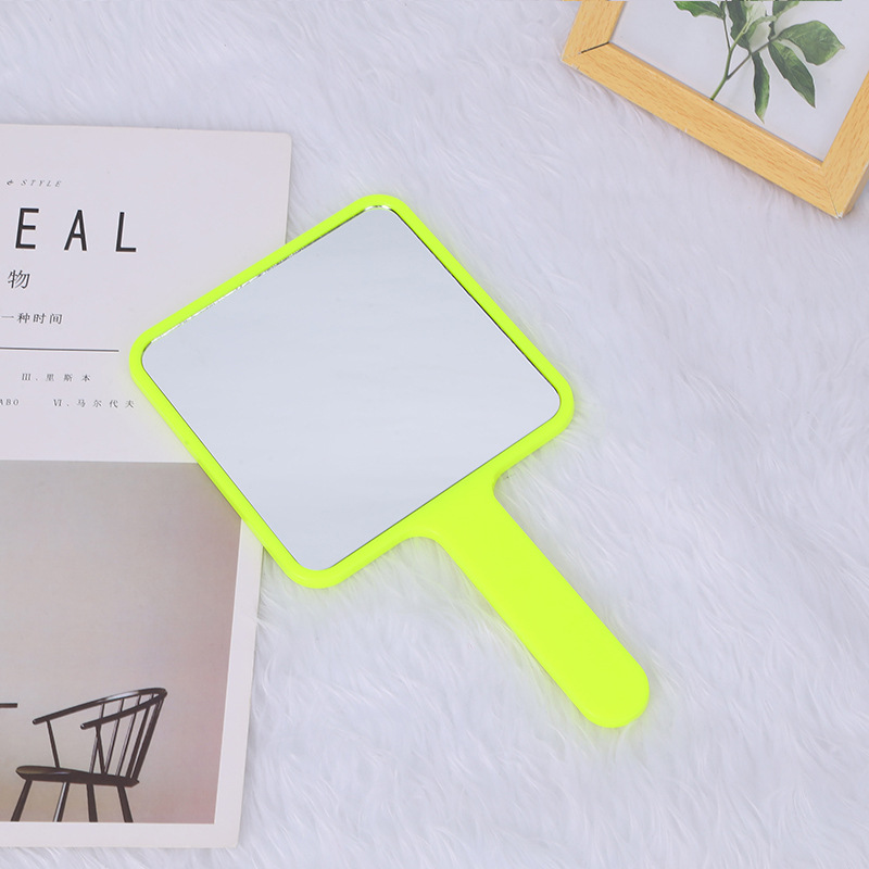Espejo acrílico personalizable para regalo, espejo pequeño cuadrado de mano para maquillaje, espejo portátil de escritorio para mujer, espejo de tocador de alta definición image 28