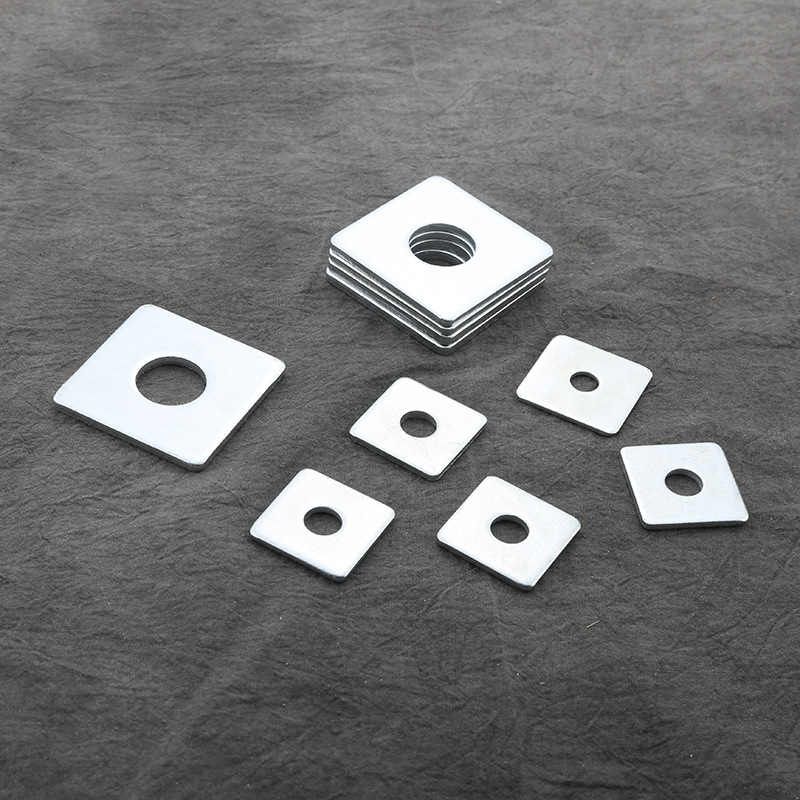 Galvanized square spacers, metal square gaskets for square curtain walls, four-sided spacers