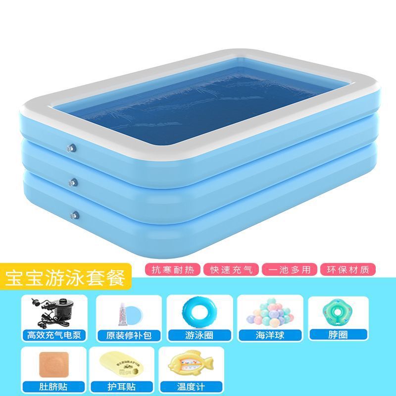 Piscina infláble para niños Piscina para niños Piscina para bebés Piscina para bebés Piscina para bebés Comercio exterior