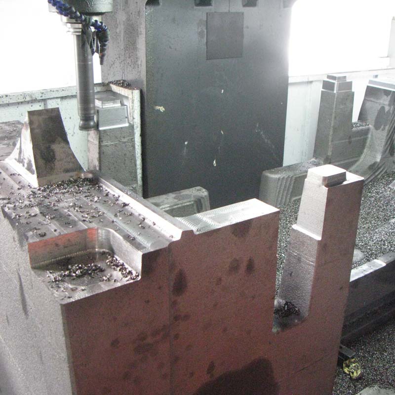 广东精密模具加工制作 ABS机箱尾板水箱中空吹塑模具加工制造