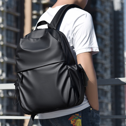 Outdoor New Fashion Trend Laptop Bag Dual Shoulder Bag Men Casual Bag Large Capacity Dual Shoulder Backpack Student School Bag