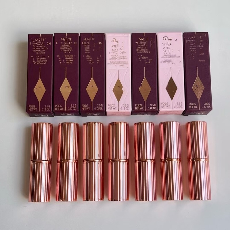 大牌C/T金管哑光口红摩登雾感口红唇膏3.5g专供团队直播外贸跨境|undefined