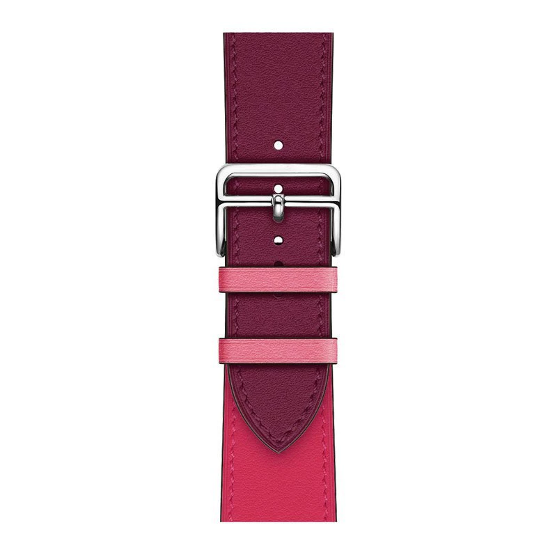 Подходит для кожаного ремешка Apple Hermes ремешок iWatch 8/7/6/5/4 поколения - цвет поколения - кожаный ремешок против взрыва