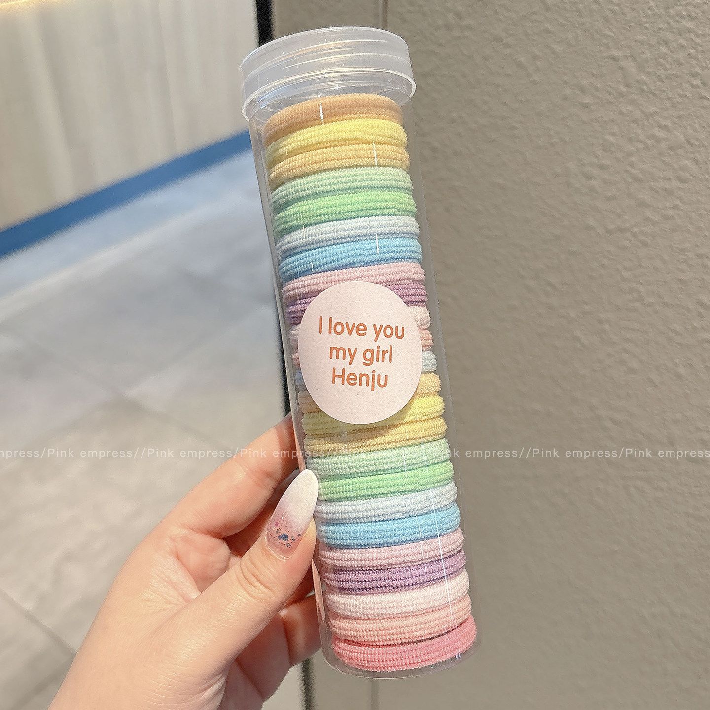 Ligas Elásticas Desechables para Cabello de TPR, Alta Elasticidad, para Niños y Mujeres