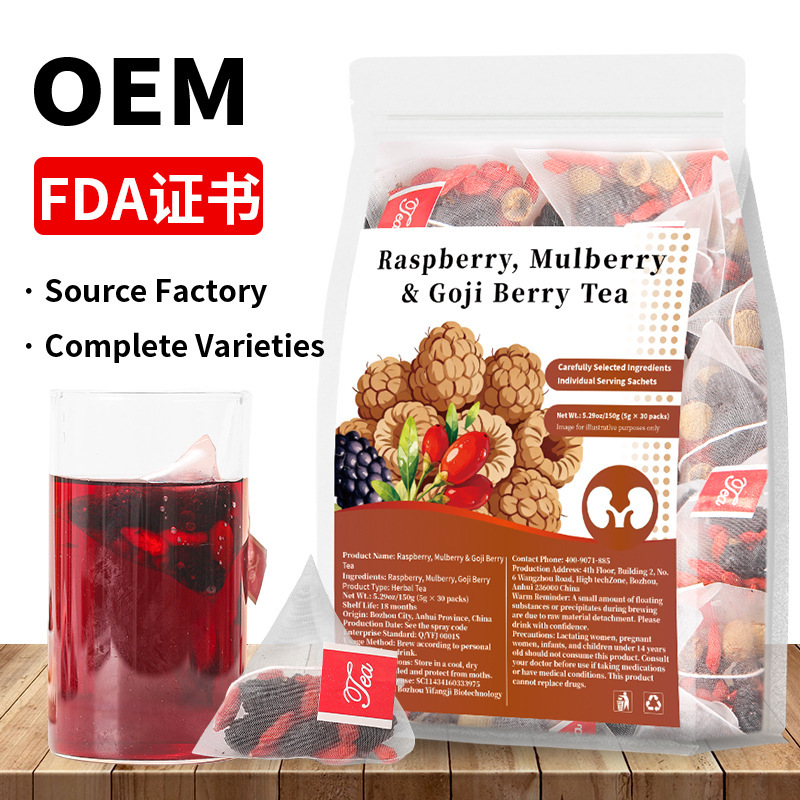 Raspberry, Mulberry & Goji Berry Tea Cross-Border Product