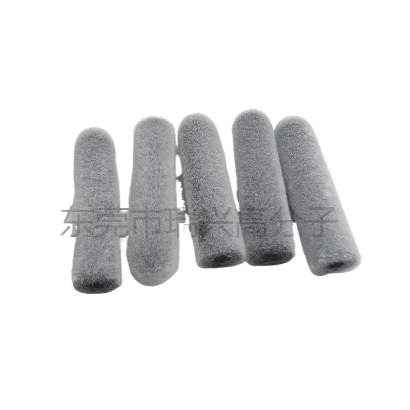 清洁笔海绵头耳机清洁头植绒海绵头耳塞灰色海棉清结笔头耳机