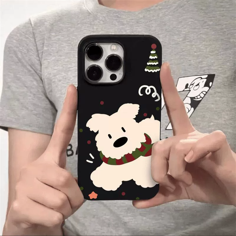 Яблоко, совместимый шарф, чёрный чехол на телефон Pro, 14/15, 15 Pro Max, 11