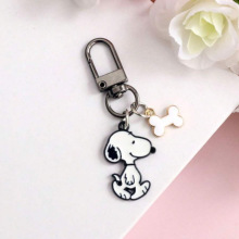 Q 71980 Snoopy Metal Keychain ʷŬ�Ƚ���Կ�׿ۿ羳����ͨ