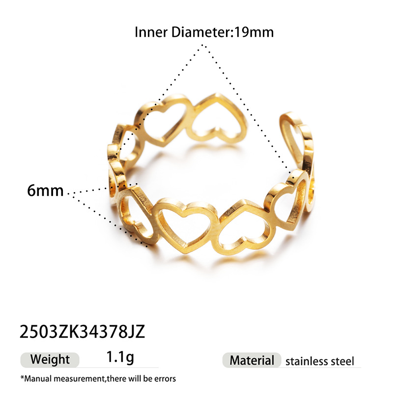 Tina Europa y los Estados Unidos transfronterizos nariz de cerdo modelado pulsera de dedos incrustado con perlas pentagrama amor anillo joyas al por mayor