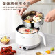 Factory Direct Supply White Elephant Same Electric Cooking Pot Student Dormitory Cooking Noodle Pot Household Multifunctional Small Electric Pot Gift