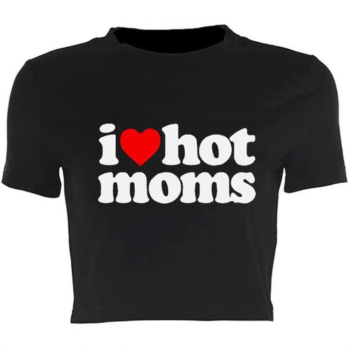 Little Girl Baby T-Shirt Y2K Letter Print Bare Chest Top Grunge Women's T-Shirt Ailove Door