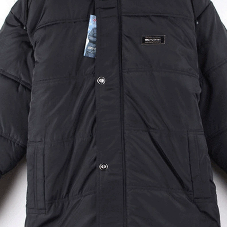 Warm winter down jacket, wholesale, for middle age