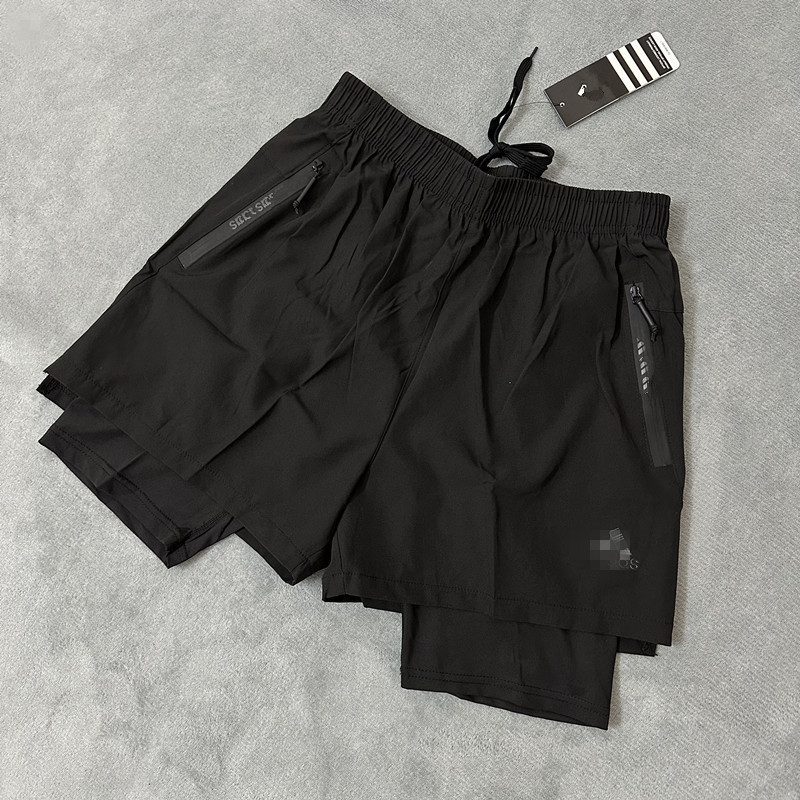 American-Style Four-Way Stretch Shorts for Men, Fitness Sports Shorts, Summer Running Inner Lining, Quick-Dry Double-Layer Mid-Length Tight Pants American-Style Four-Way Stretch Shorts for Men, Fitness Sports Shorts, Summer Running Inner Lining, Quick-Dry Double-Layer Mid-Length Tight Pants