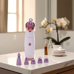 Amazon Blackhead Suction Tool, Pore Acne Small Bubble Rechargeable Facial Cleanser, Cleansing and Beauty Instrument