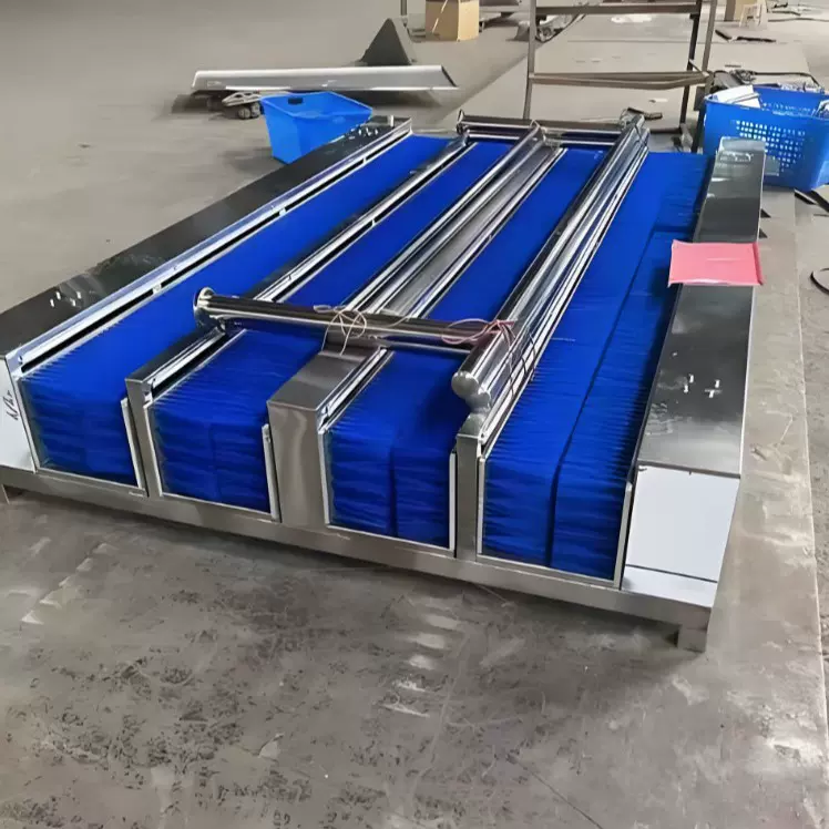 矿用洗靴机 单双通道 长度洗靴机高压清洗 无动力靴子清洗机定金