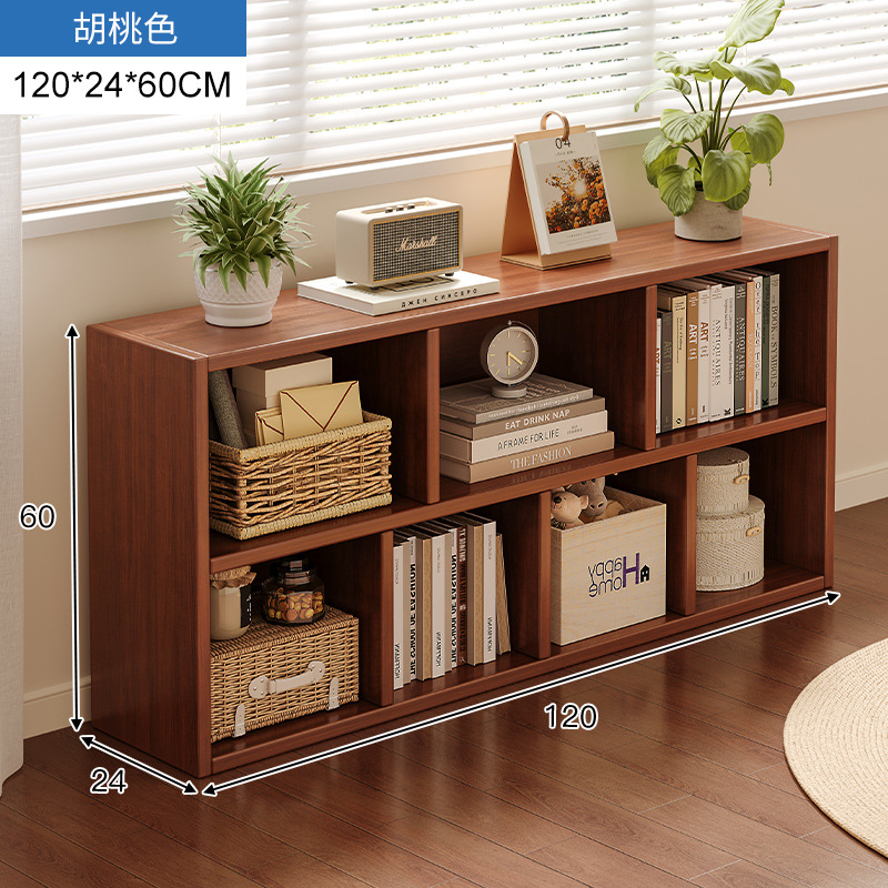 【업그레이드된 두께】다크 월넛 120*24*60CM