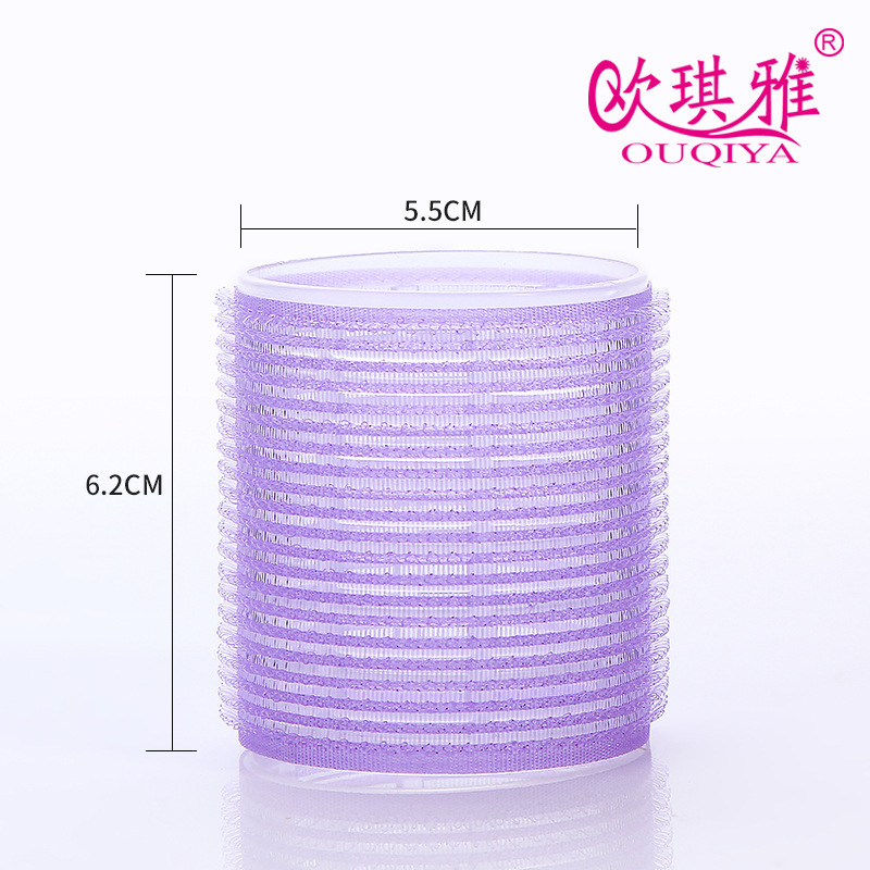 Rollo de pelo de nylon con dientes rollo de pelo esponja rollo de sueño