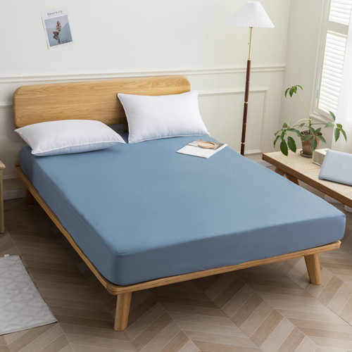 D8T7防水床笠单件席梦思保护套1.8米m床防尘套棕垫床罩床垫套纯色