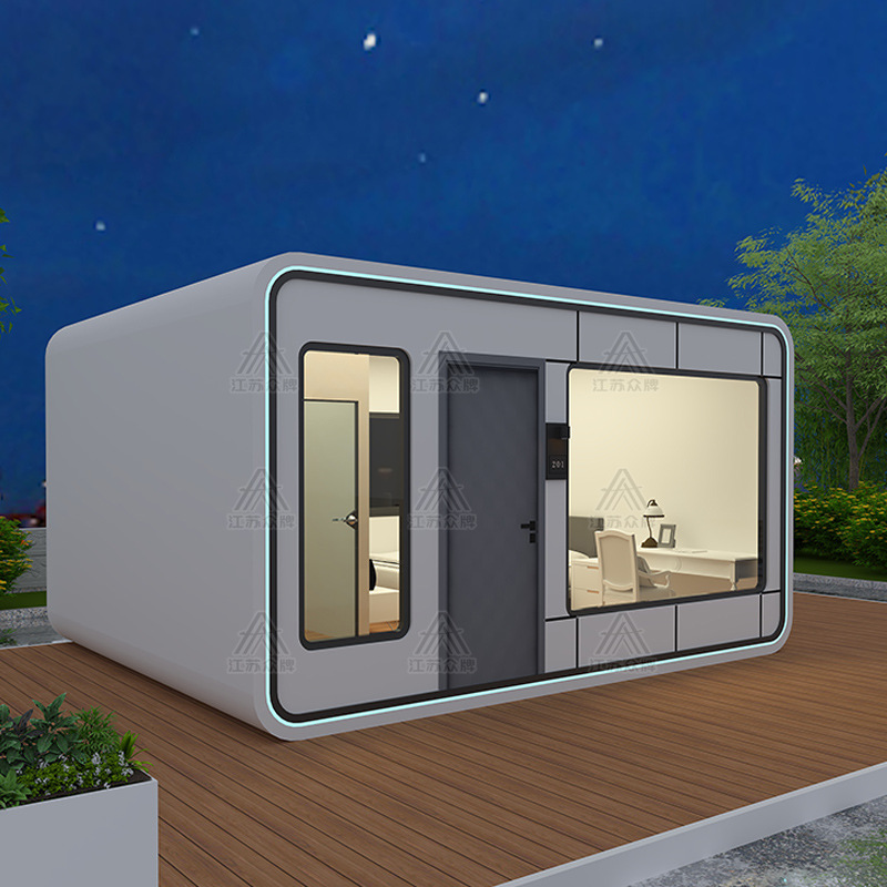 Net Red Apple Cabin Pequeña sala de sol al aire libre techo sala de actividades oficina casa de familia habitación espacial habitación de cielo estrellado sala de té