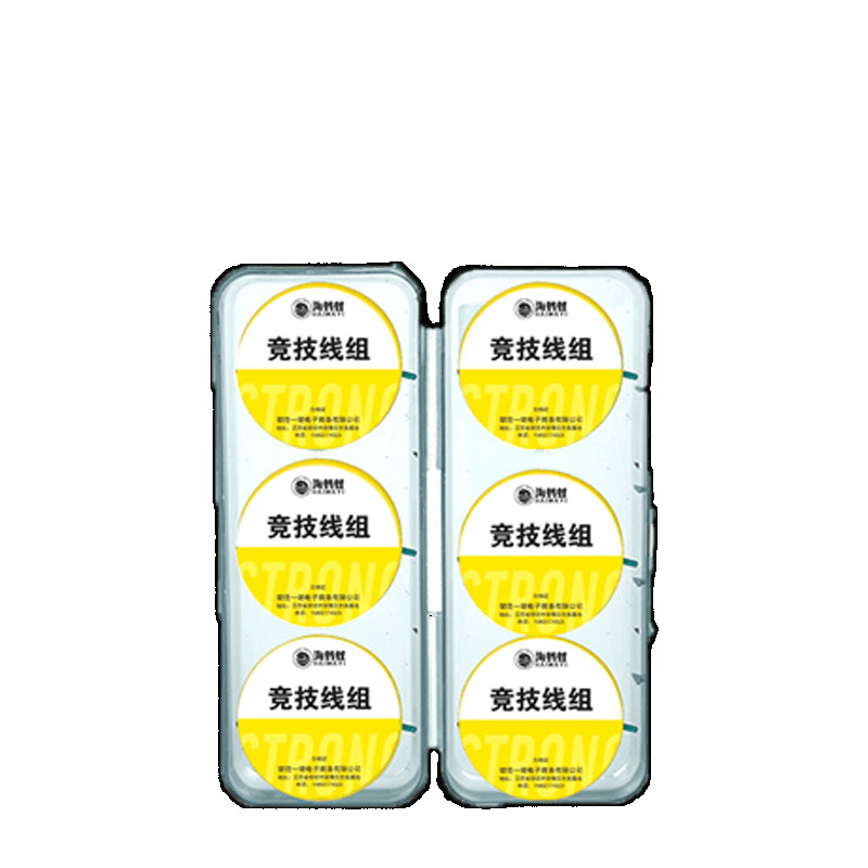 Doble gancho de línea de pesca conjunto de línea de pesca conjunto completo de línea de pesca de tracción atado bien equipos de pesca productos terminados de pesca de Taiwán fábrica de comercio exterior