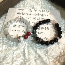 新爆款中式盘龙手串情侣款龙年招财设计个性化手链高级感动女友