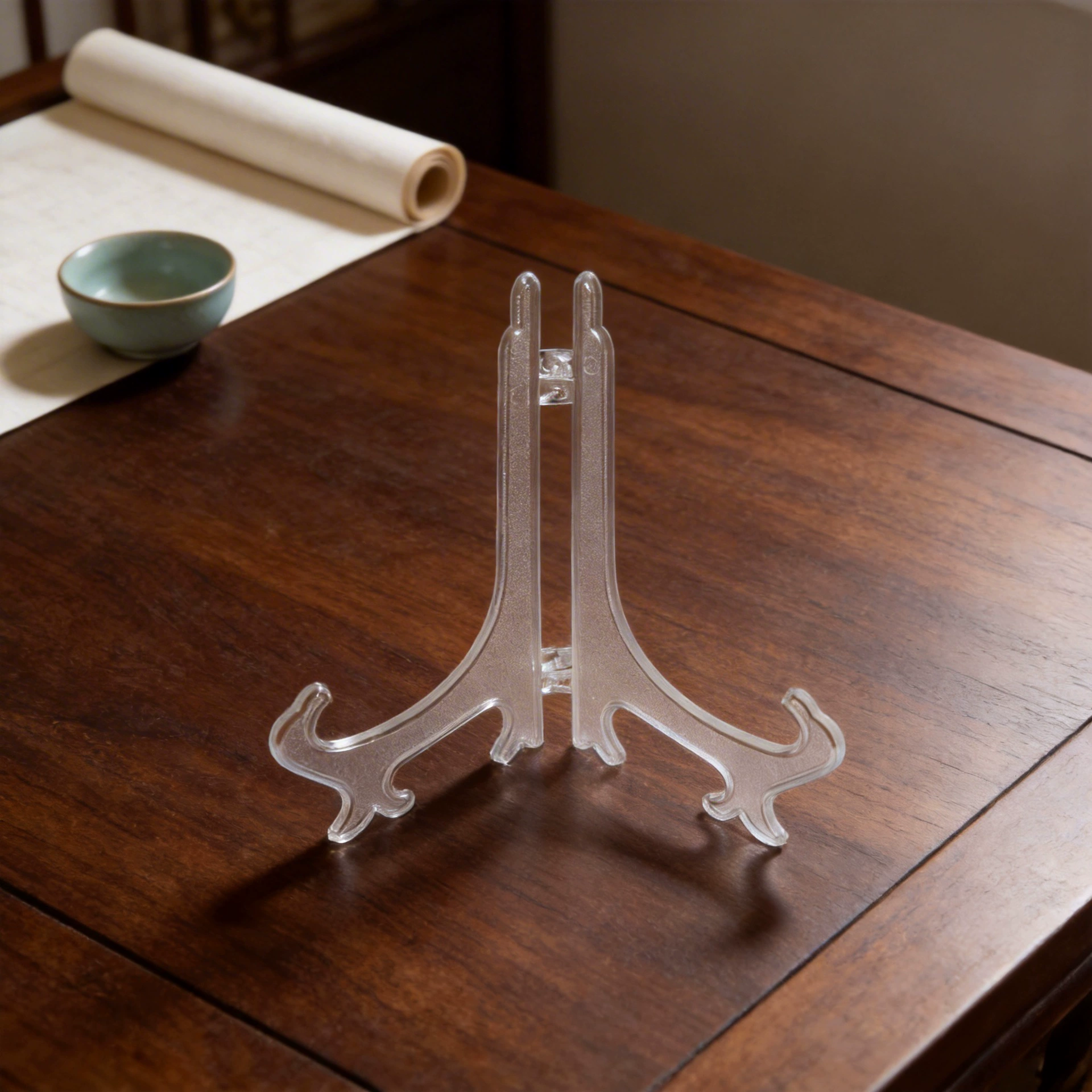 Пластиковая прозрачная подставка, пластиковая подставка для фоторамки, подставка для часов, подставка для дисплея, пластиковая подставка для тарелок, подставка для украшений.