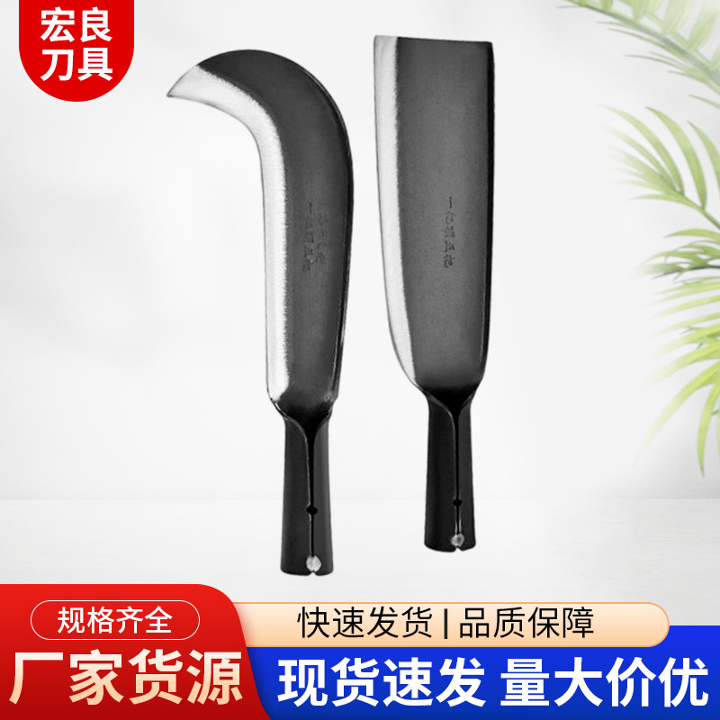 Hand-Forged Manganese Steel Chopping Knife, Outdoor Firewood Knif