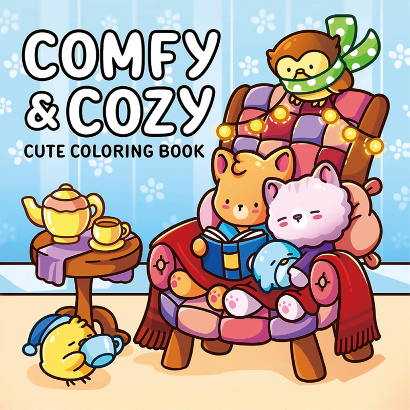 亚马逊热销Coloring Book涂色本填色本小角落怪兽系列儿童绘画本|undefined