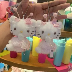 卡通动漫新款三丽O花田蜜语KT美乐蒂毛绒玩偶挂件钥匙扣礼物批发