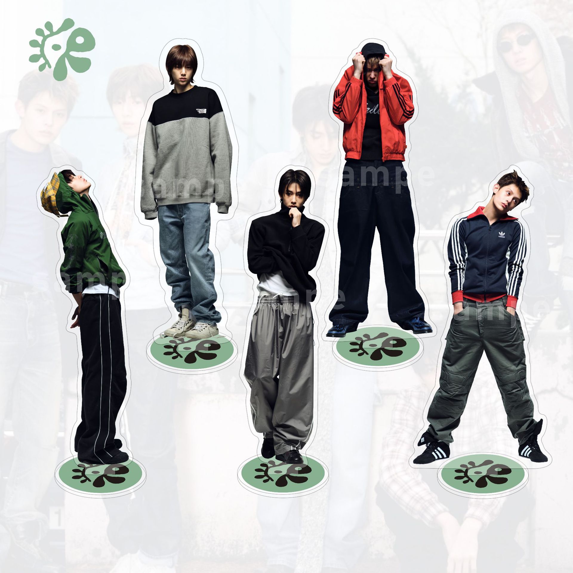 Cortis Acrylic Standee 26Th Anniversary New Model 15cm High-Definition Figure Standee Celebrity Merchandise Same Style