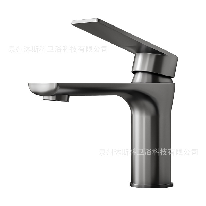 Grifos de acero inoxidable lavabo lavabo agua caliente y fría unidad de baño doméstico lavabo lavabo lavabo lavabo