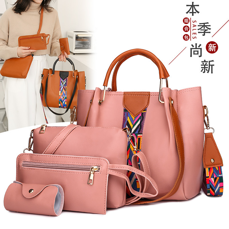 Women's handbags 2021 new fashion multi-...