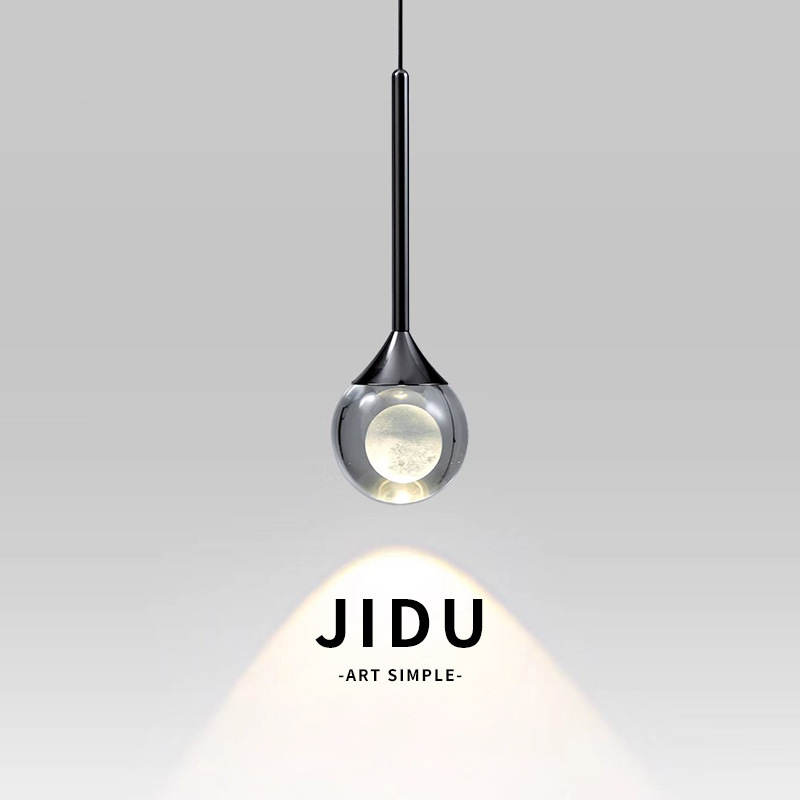 Master bedroom bedside chandelier, modern minimalist light luxury dining room lamp, designer crystal ultra-small chandelier for living room background wall Master bedroom bedside chandelier, modern minimalist light luxury dining room lamp, designer crystal ultra-small chandelier for living room background wall