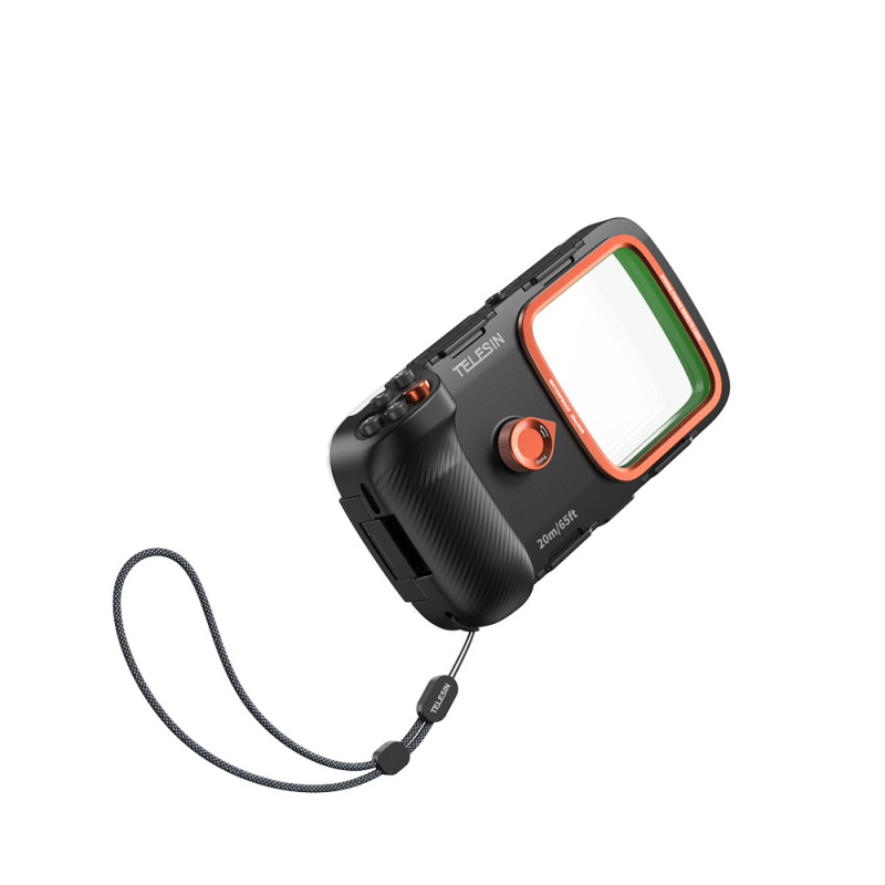 TELESIN 携帯電話ダイビング写真ハンドル 20m Bluetooth ダイビングケース防水ケース Apple Android 携帯電話に適応|undefined