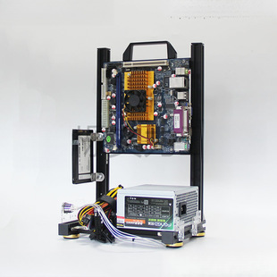 DIY Open Cooling Chassis Vertical Chassis Itx Assembly Satchel Chassis Water-Cooled Personalized Atx Chassis All Aluminum