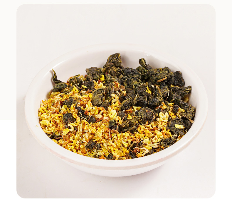 Osmanthus Oolong Tea Gui Hua Wu Long 30g Box 10 Pyramid Tea Bags Cold Brew Floral Wellness Tea preparation