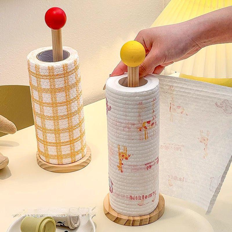 Kitchen paper towel holder, lazy rag storage rack, roll paper holder, cling film rack, storage rack, kitchen paper roll holder