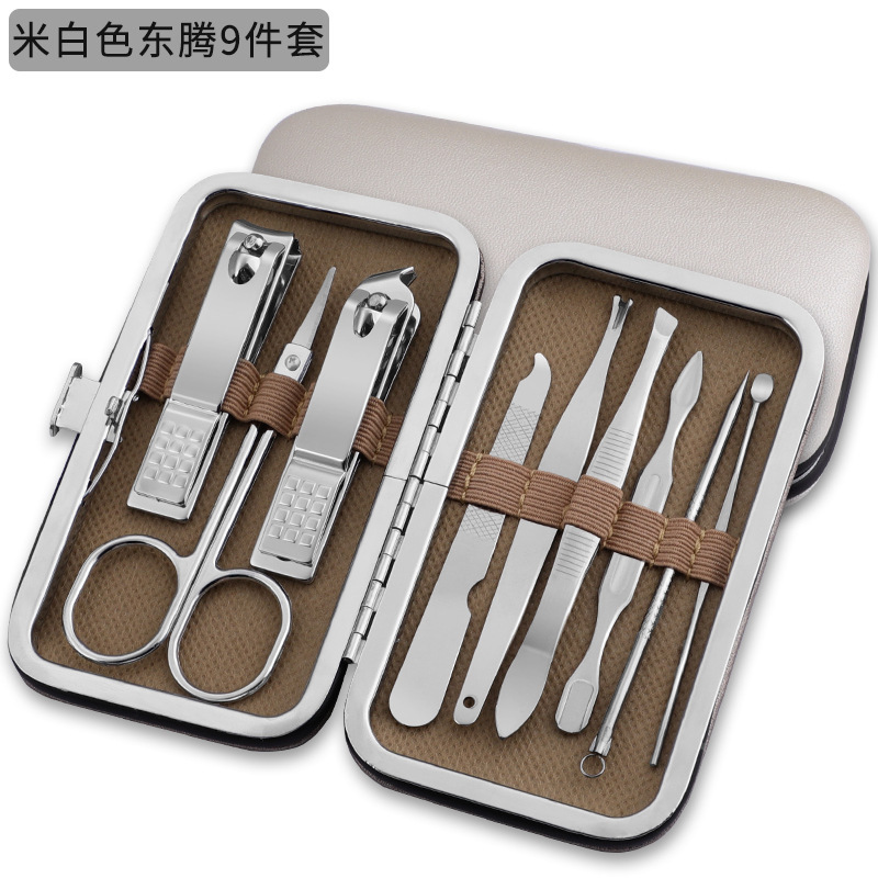 Pedicure manicure tijeras regalo de actividad portátil oreja para hombres oreja cucharas de corte de uñas set LOGO pinzas de uñas para el hogar